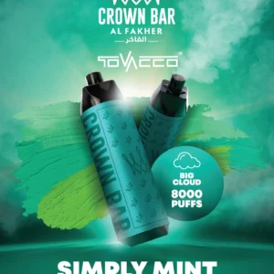 Al Fakher Vape Crown Bar Big Cloud 8000 Puffs 5% Nicotine Disposable Vape Wholesale - European Warehouse Stock - RiftVape - 10