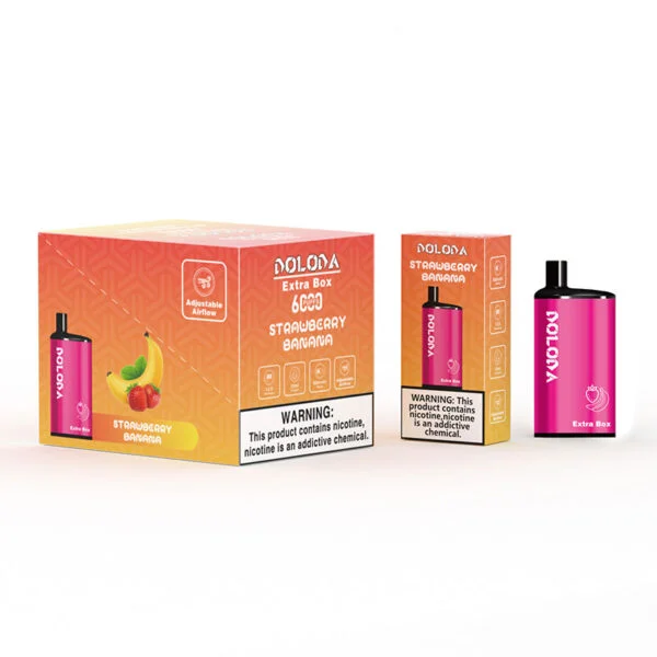 DOLODA Extra Box 6000 Puffs 2% 5% Нікотиновий одноразовий вейп оптом - RiftVape - 2