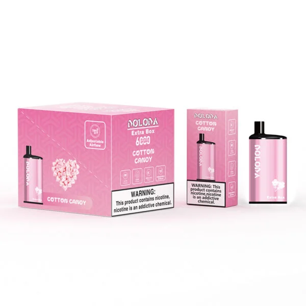DOLODA Extra Box 6000 Puffs 2% 5% Нікотиновий одноразовий вейп оптом - RiftVape - 8