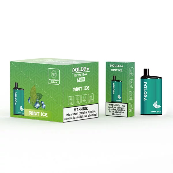 DOLODA Extra Box 6000 Puffs 2% 5% Нікотиновий одноразовий вейп оптом - RiftVape - 11