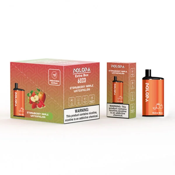 DOLODA Extra Box 6000 Puffs 2% 5% Нікотиновий одноразовий вейп оптом - RiftVape - 3