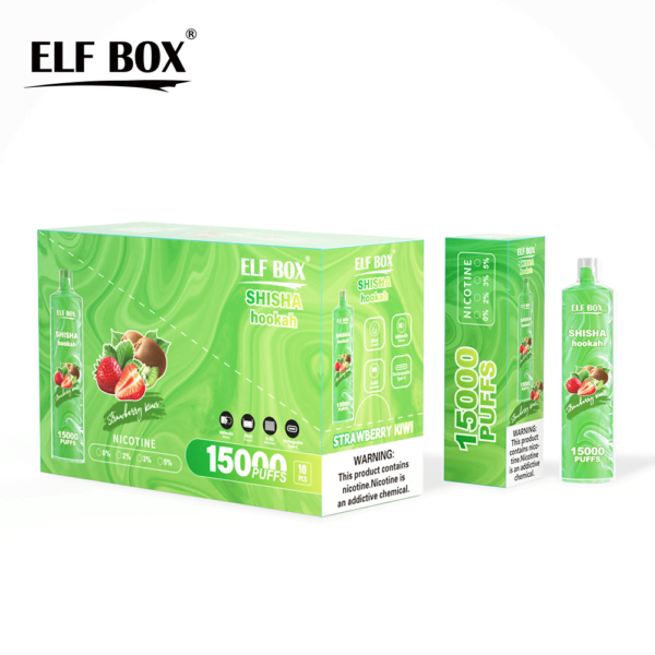 ELF BOX LS15000 Puff Shisha Hookah 0% 2% 5% Nicotine Rechargeable Disposable Vape Wholesale - RiftVape - 7