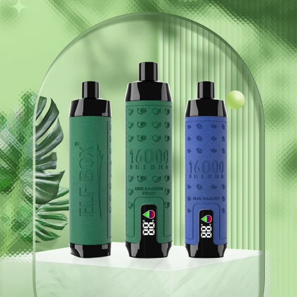 ELF BOX SHISHA 16000 Puffs 0%/2%/3%/5% Nikotin újratölthető eldobható vape nagykereskedés - RiftVape - 1