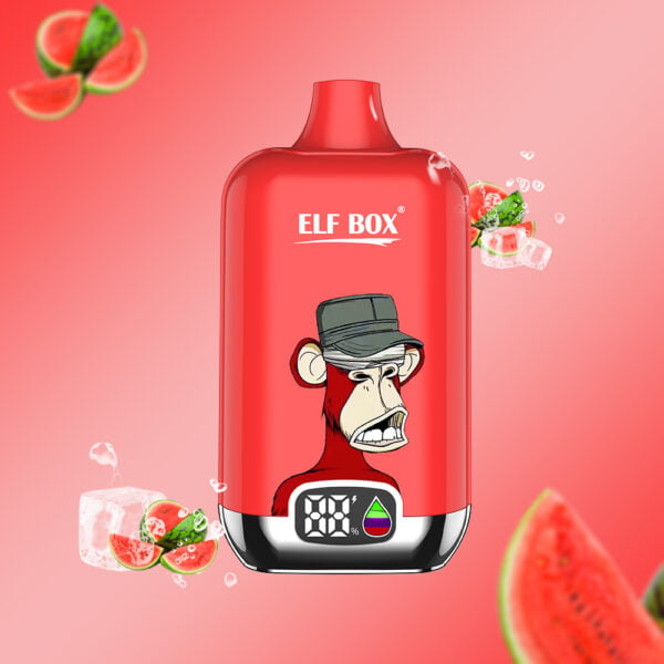 ELF box digital 12000 puffs 0% 2% 3% 5% Nicotine LED display Disposable Vape Wholesale - RiftVape - 2