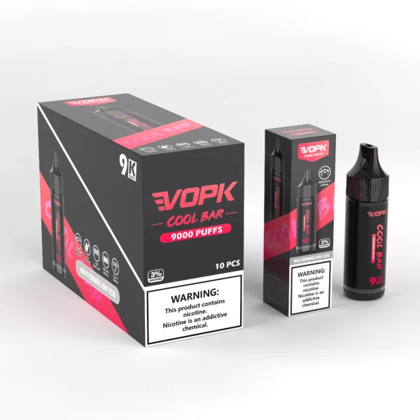 VOPK COOL BAR-9000 PUFFS 0% 2% 3% 5% Nicotine Disposable Vape Wholesale - RiftVape - 10
