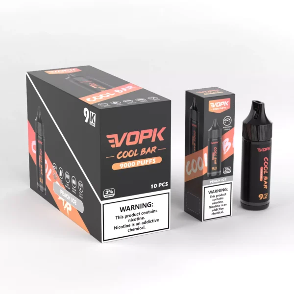 VOPK COOL BAR-9000 PUFFS 0% 2% 3% 5% Nicotine Disposable Vape Wholesale - RiftVape - 9