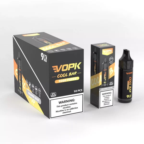 VOPK COOL BAR-9000 PUFFS 0% 2% 3% 5% Nicotine Disposable Vape Wholesale - RiftVape - 6