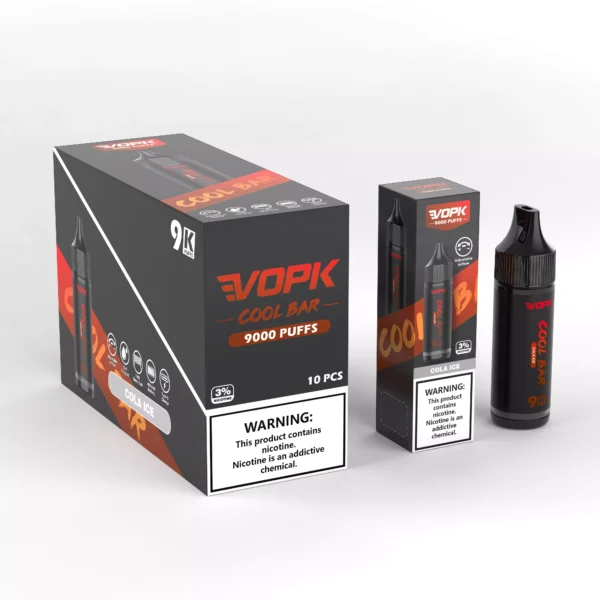 VOPK COOL BAR-9000 PUFFS 0% 2% 3% 5% Nicotine Disposable Vape Wholesale - RiftVape - 5