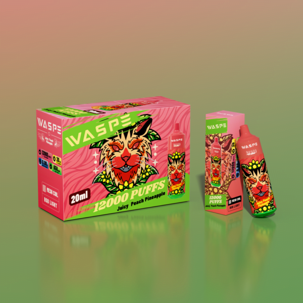 WASPE 12000 PUFFS 0% 2% 3% 5% Нікотиновий одноразовий вейп оптом - RiftVape - 2