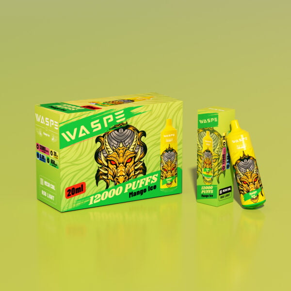 WASPE 12000 PUFFS 0% 2% 3% 5% Нікотиновий одноразовий вейп оптом - RiftVape - 4
