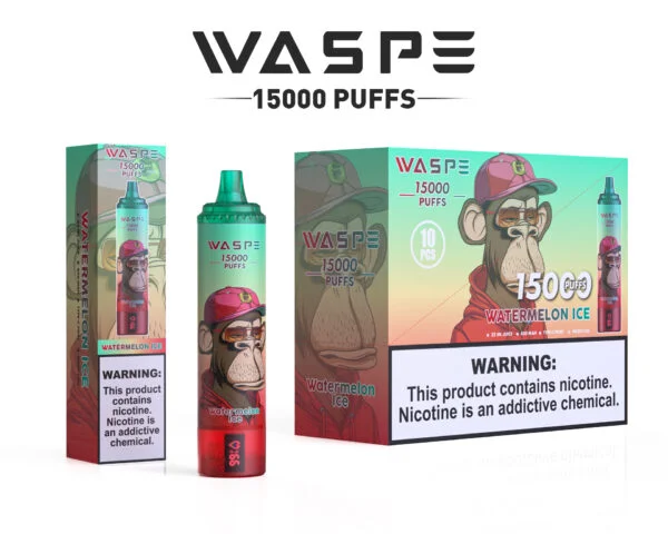 WASPE 15000 PUFFS 0% 2% 3% 5% Nikotin Tek Kullanımlık Vape Toptan Satış - RiftVape - 5