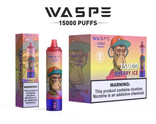 WASPE 15000 PUFFS 0% 2% 3% 5% Nikotin Tek Kullanımlık Vape Toptan Satış - RiftVape - 6
