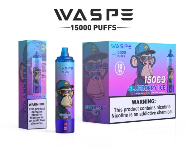 WASPE 15000 PUFFS 0% 2% 3% 5% Nikotin Tek Kullanımlık Vape Toptan - RiftVape - 8