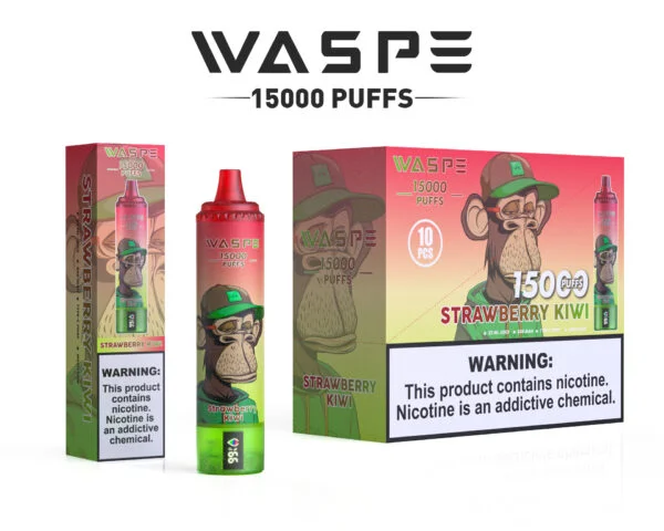 WASPE 15000 PUFFS 0% 2% 3% 5% Nikotin Tek Kullanımlık Vape Toptan Satış - RiftVape - 11