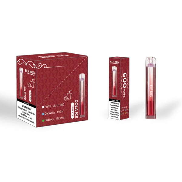 ELF BOX 600 Puffs 2% Nicotine Disposable Vape Pen Wholesale - RiftVape - 7