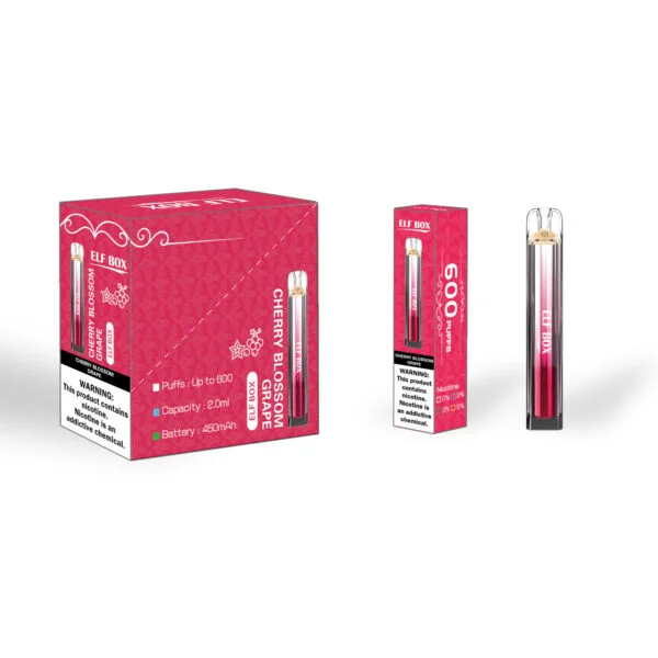 ELF BOX 600 Puffs 2% Nicotine Disposable Vape Pen Wholesale - RiftVape - 14