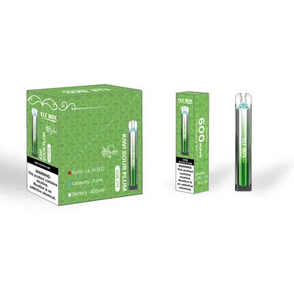 ELF BOX 600 Puffs 2% Nicotine Disposable Vape Pen Wholesale - RiftVape - 9