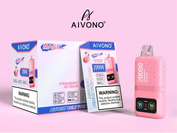 AIVONO 20000 Puffs Dual Mesh 0% 2% 3% 5% Penna per vaporizzatori usa e getta ricaricabile a basso contenuto di nicotina all'ingrosso Acquista all'ingrosso - RiftVape - 2
