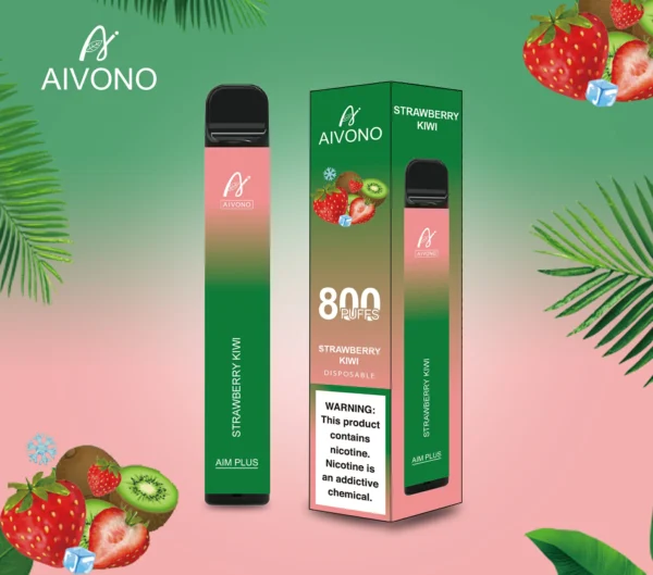 AIVONO AIM PLUS 800 Puffs 0% 2% 5% Перезаряджувана одноразова ручка для вейпів з низьким вмістом нікотину Купуйте оптом - RiftVape - 12