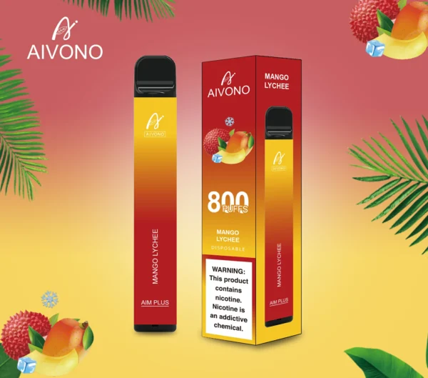 AIVONO AIM PLUS 800 Puffs 0% 2% 5% Перезаряджувана одноразова ручка для електронних сигарет з низьким вмістом нікотину Купуйте оптом - RiftVape - 8