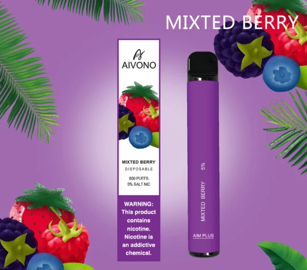 AIVONO AIM PLUS 800 Puffs 0% 2% 5% Перезаряджувана одноразова ручка для електронних сигарет з низьким вмістом нікотину Купуйте оптом - RiftVape - 16