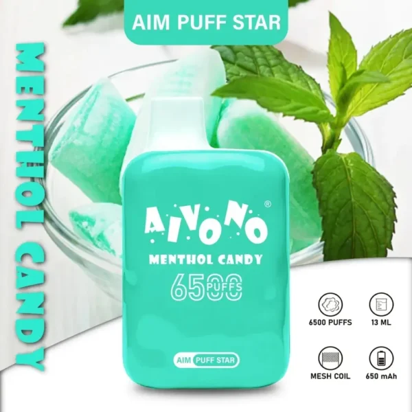 AIVONO AIM PUFFSTAR 6500 Puffs 0% 2% 5% Penna per vaporizzatori usa e getta ricaricabile a basso contenuto di nicotina all'ingrosso Acquista all'ingrosso - RiftVape - 3