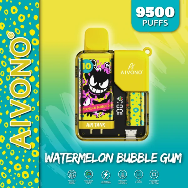 AIVONO AIM TANK 9500 Puffs 0% 2% 3% 5% Penna per vaporizzatori usa e getta ricaricabile a basso contenuto di nicotina all'ingrosso Acquista all'ingrosso - RiftVape - 13