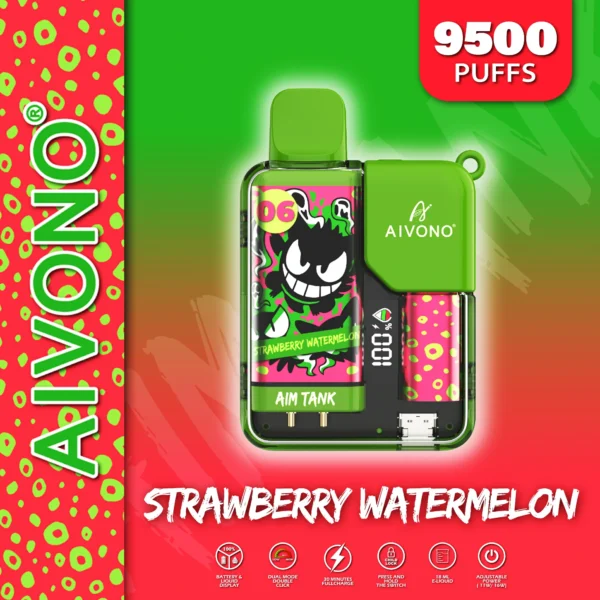 AIVONO AIM TANK 9500 Puffs 0% 2% 3% 5% Penna per vaporizzatori usa e getta ricaricabile a basso contenuto di nicotina all'ingrosso Acquista all'ingrosso - RiftVape - 15