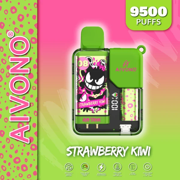AIVONO AIM TANK 9500 Puffs 0% 2% 3% 5% Penna per vaporizzatori usa e getta ricaricabile a basso contenuto di nicotina all'ingrosso Acquista all'ingrosso - RiftVape - 16