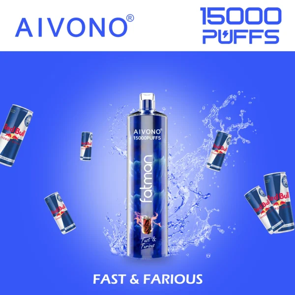AIVONO FATMAN 15000 Puffs 0% 2% 3% 5% Penna per vaporizzatori usa e getta ricaricabile a basso contenuto di nicotina all'ingrosso Acquista all'ingrosso - RiftVape - 10