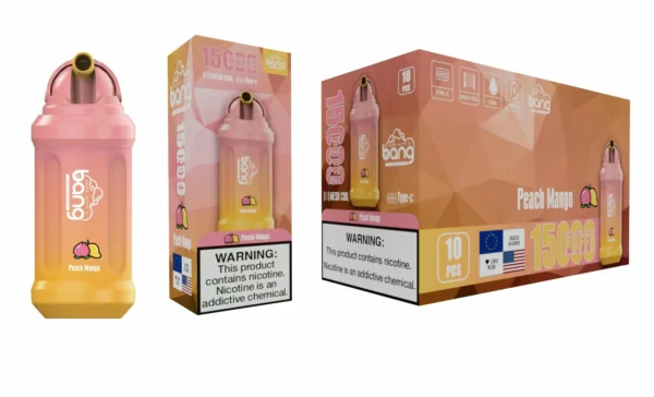 Bang 15000 Puffs 0% 2% 3% 5% Vapes desechables recargables con bajo contenido de nicotina Compra a granel al por mayor - RiftVape - 13