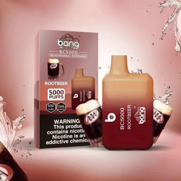 Bang BC 5000 Puffs 0% 2% 3% 5% Vape pero za enkratno uporabo z nizko vsebnostjo nikotina Nakup na debelo - RiftVape - 2