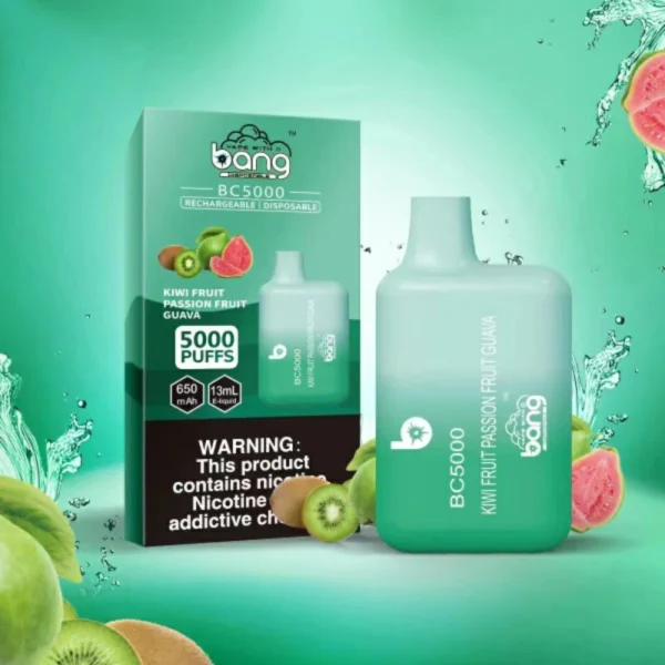 Bang BC 5000 Puffs 0% 2% 3% 5% Vapes pero za enkratno uporabo z nizko vsebnostjo nikotina Nakup na debelo - RiftVape - 4