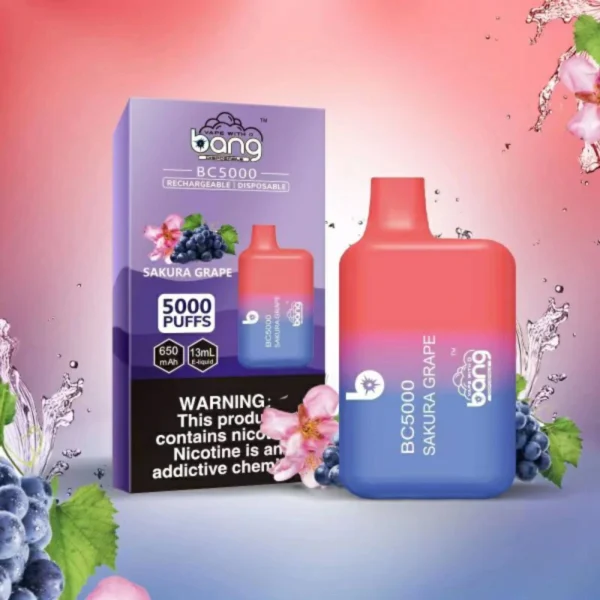Bang BC 5000 Puffs 0% 2% 3% 5% Vapes pero za enkratno uporabo z nizko vsebnostjo nikotina Nakup na debelo - RiftVape - 7