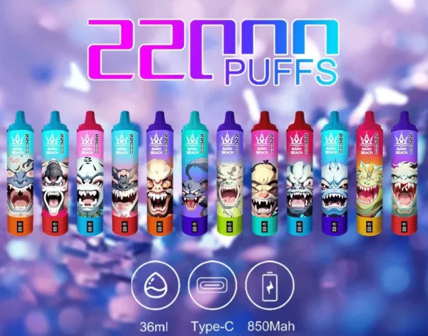 Bang Beach 22000 Puffs 0% 2% 3% 5% Recargable con bajo contenido de nicotina a granel Compre pluma vaporizador desechable al por mayor - RiftVape - 1