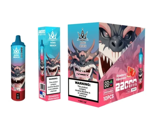 Bang Beach 22000 Puffs 0% 2% 3% 5% Recargable con bajo contenido de nicotina a granel Compre pluma vaporizador desechable al por mayor - RiftVape - 3