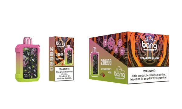 Bang Gear Tick Tock 20000 Puffs 0% 2% 3% 5% Low Nicotine Rechargeable Disposable Vapes Pen Bulk Buy Wholesale - RiftVape - 2