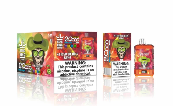 Bang King Double Crystal 20000 Puffs 0% 2% 3% 5% Χαμηλής νικοτίνης επαναφορτιζόμενη μίας χρήσης στυλό Vapes Μαζική Αγορά Χονδρικής - RiftVape - 5