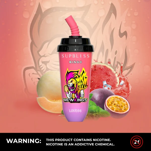 RandM Supbliss Bingo 8000 Puffs 0% 2% 3% 5% Перезаряжаемые одноразовые вейпы с низким содержанием никотина, оптовая покупка оптом — RiftVape — 10