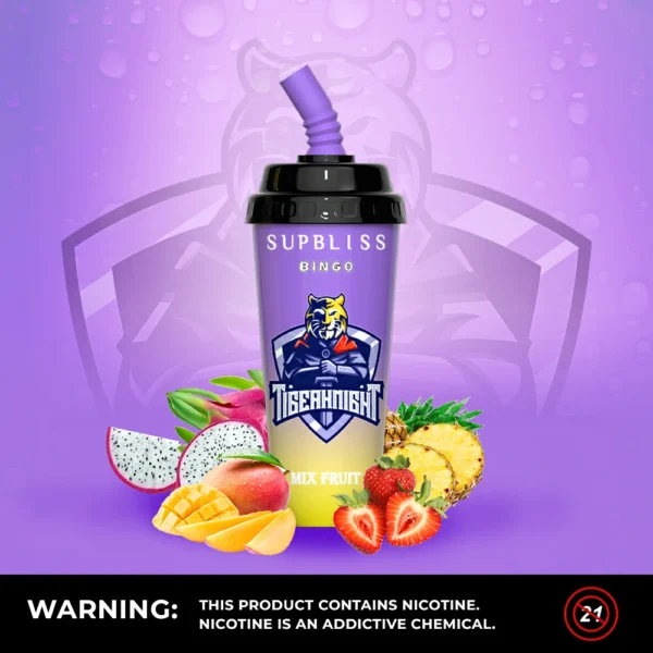 RandM Supbliss Bingo 8000 Puffs 0% 2% 3% 5% Перезаряжаемые одноразовые ручки для электронных сигарет с низким содержанием никотина, оптовая покупка оптом - RiftVape - 12