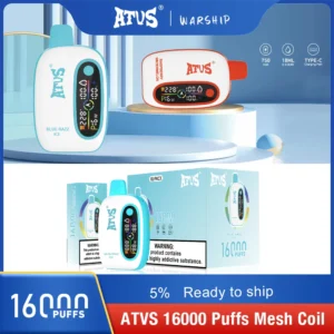 Atvs 16000 Puffs 2% 5% Low Nicotine Rechargeable Disposable Vapes Pen Bulk Buy Wholesale - RiftVape - 18