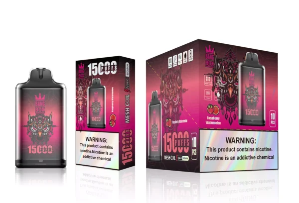 Bang Box S1 15000 Puffs 0% 2% 3% 5% Επαναφορτιζόμενη αναλώσιμη πένα χαμηλής περιεκτικότητας σε νικοτίνη Vapes Μαζική Αγορά Χονδρικής - RiftVape - 8