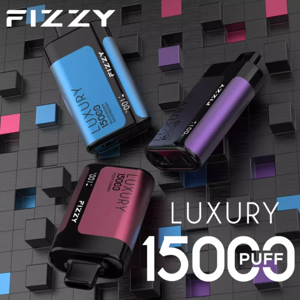 Fizzy Luxury 15000 Puffs 2% 5% Low Nicotine Rechargeable Disposable Vapes Pen Bulk Buy Wholesale - RiftVape - 1