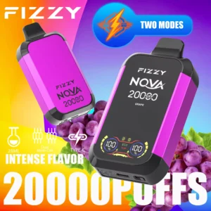 Fizzy Nova 20000 Puffs Dual Mesh 2% 5% Low Nicotine Rechargeable Disposable Vapes Pen Bulk Buy Wholesale - RiftVape - 8