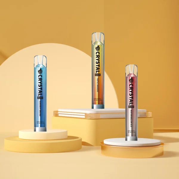 SFOG Crystal 600 Puffs 2% Penna per vaporizzatori usa e getta ricaricabile a basso contenuto di nicotina Acquista all'ingrosso - RiftVape - 1