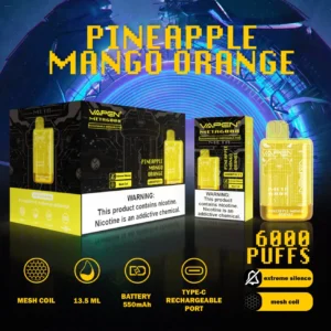 VAPEN Meta 6000 Puffs 2% 5% Genopladelige engangsvapes med lav nikotinindhold Pen Bulk Køb Engros - RiftVape - 12