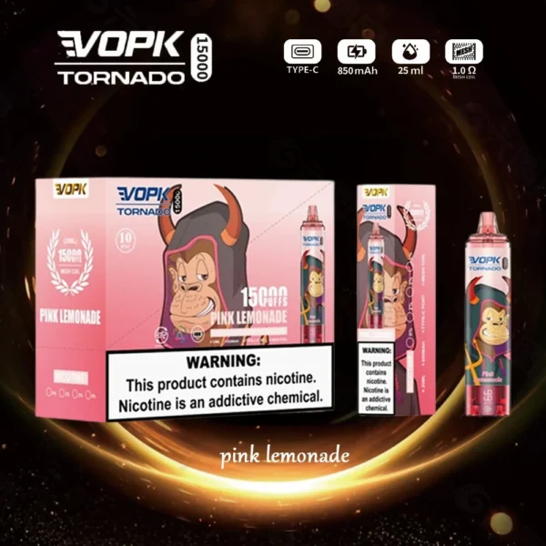 VOPK Tornado 15000 Puffs 0% 2% 3% 5% Low Nicotine Rechargeable Disposable Vapes Pen Bulk Buy Wholesale - RiftVape - 6