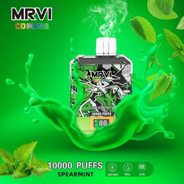 MRVI Coming 10000 Puffs Pantalla digital 2% 3% 5% Vapes desechables recargables con bajo contenido de nicotina Pluma Compra a granel al por mayor - RiftVape - 7