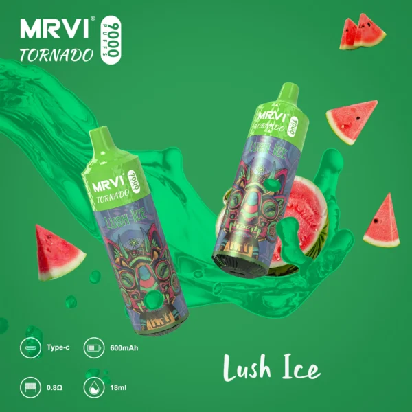 MRVI Tornado 9000 Puffs 2% 3% 5% Vapes desechables recargables con bajo contenido de nicotina Compra a granel al por mayor - RiftVape - 2