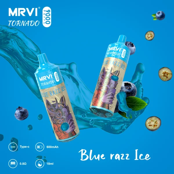 MRVI Tornado 9000 Puffs 2% 3% 5% Vapes desechables recargables con bajo contenido de nicotina Compra a granel al por mayor - RiftVape - 3